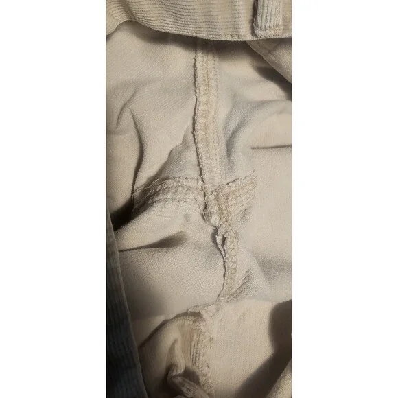 Charter Club Khaki Corduroy Pants Preppy Size 6 Petite Laura-Fit Full Length - Picture 3 of 8